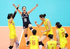 中国在国际排联女排世界杯上连续7连胜以3